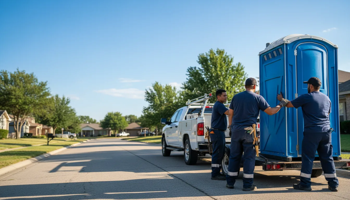 Portable Toilet Rental in Forestburg, TX near me